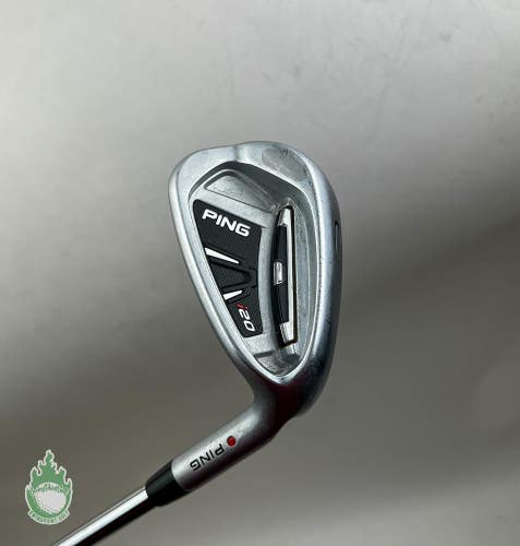 Used Right Handed Ping Orange Dot i20 UW Wedge Stiff Flex Steel Golf Club