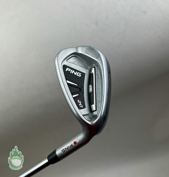 Used Right Handed Ping Orange Dot i20 UW Wedge Stiff Flex Steel Golf Club