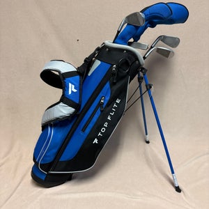 Junior Top Flite Junior Right Handed Clubs (Full Set) Regular Flex 6 Pieces (Used)