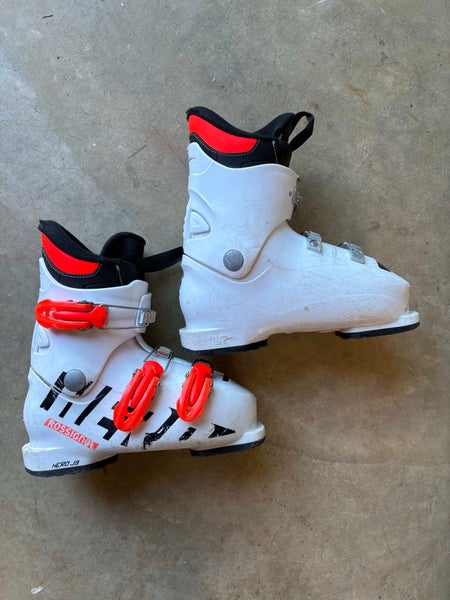 Rossignol Hero J3 Kids Ski Boots, Mondo Size 20.5 (Used)