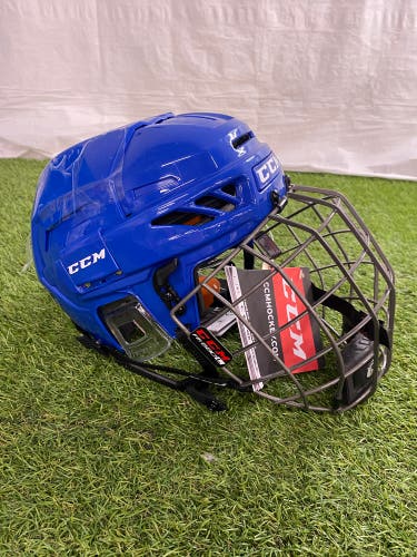 Blue Large CCM FL90 Helmet (New)