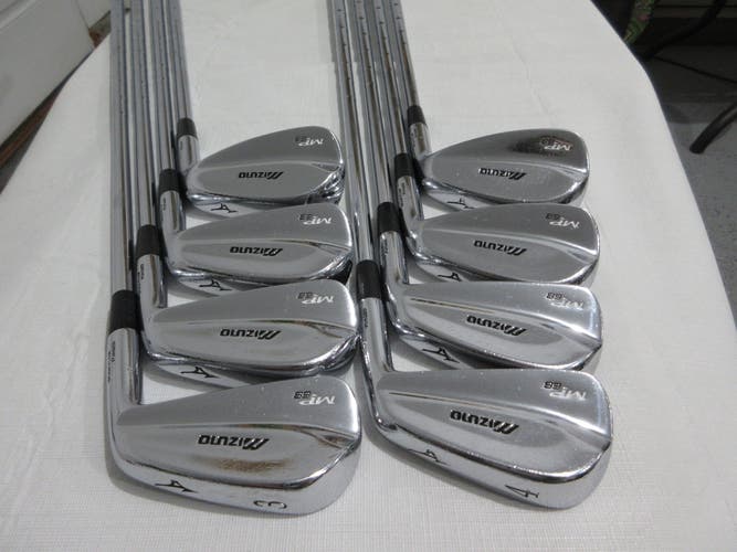 Mizuno MP-68 Forged Iron Set - 3-PW - KBS Tour Stiff Flex Steel +1" Long