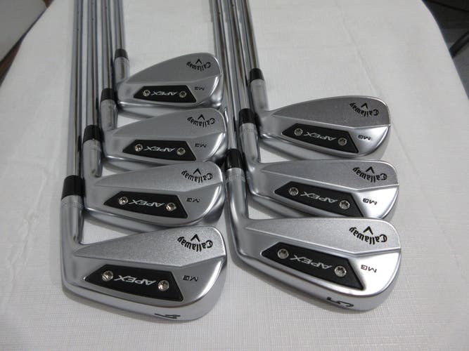 Callaway 2024 Apex MB Forged Iron Set - 4-PW- DG Ti S400 Stiff Flex Steel - MINT