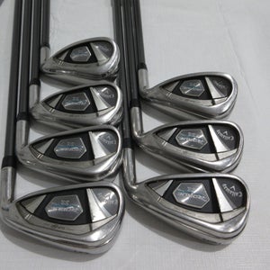 Callaway Rogue X Iron Set - 5-PW, AW - Regular Flex Graphite