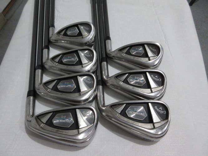 Callaway Rogue X Iron Set - 5-PW, AW - Regular Flex Graphite