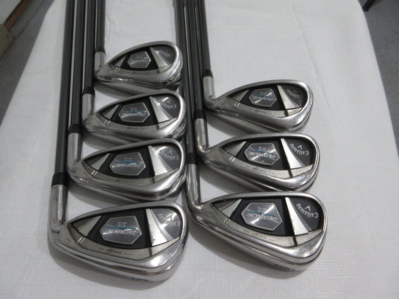 Callaway Rogue X Iron Set - 5-PW, AW - Regular Flex Graphite