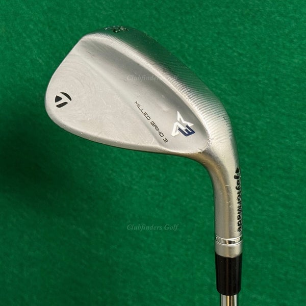 TaylorMade Milled Grind 3 MG3 Chrome 52-SB9 52 Gap Wedge DG TI S200 Steel Stiff
