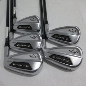 Callaway Apex Ai300 Iron Set - 7-PW, AW - Mamiya Senior Graphite - NEAR MINT