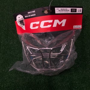 New CCM Pro Cert Cat Eye Goalie Cage |  Size: Large