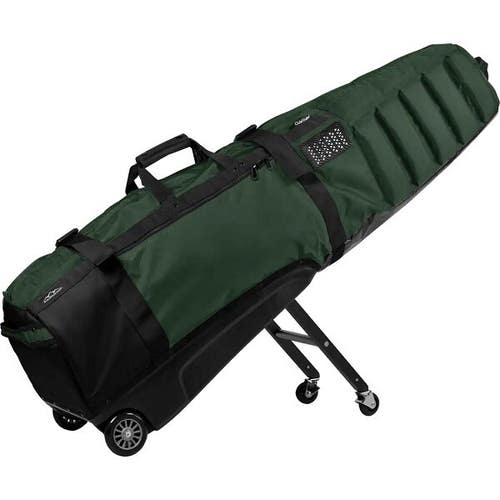 Sun Mountain 2024 Clubglider Meridian Golf HEAVY DUTY Travel Bag  - GREEN BLACK