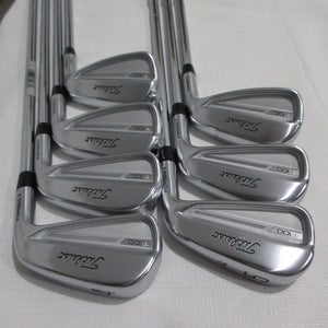 Titleist T100 23 Iron Set - 4-PW - AMT Tour White S300 Stiff Flex Steel