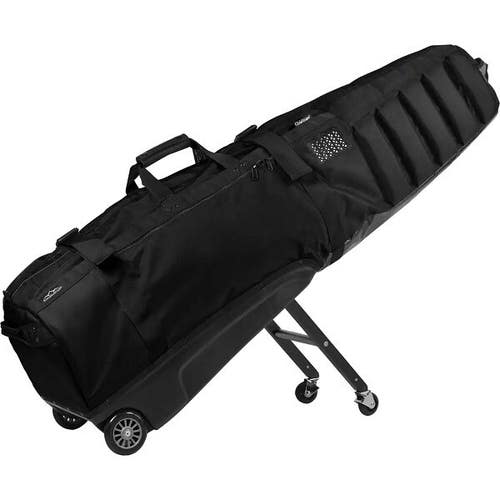 Sun Mountain 2024 Clubglider Meridian Golf HEAVY DUTY PADDED Travel Bag  - BLACK