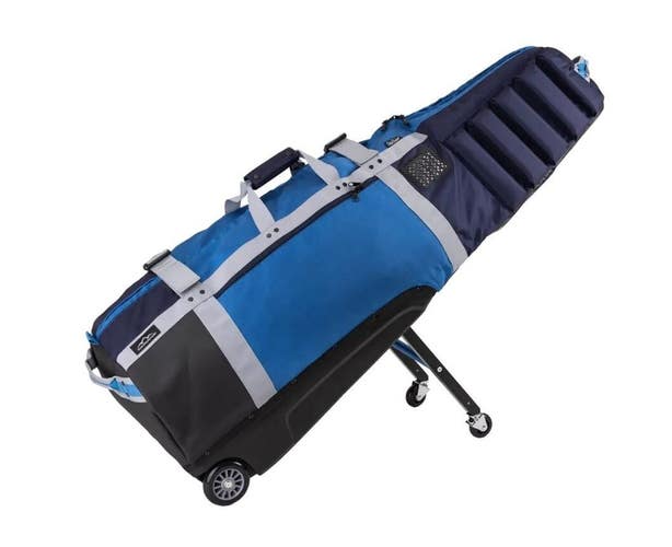 Sun Mountain 2024 Clubglider Meridian Golf HEAVY DUTY Travel Bag  Navy / Cavalry