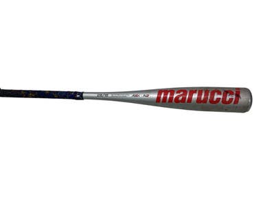 Used Marucci CAT 7 BB/SB USSSA 2 3/4 Bat Grey 28" 11347-S000247058