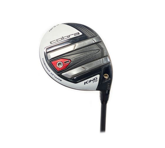 Cobra King F9 Speedback White 14.5* 3-4 Wood Hzrdus Smoke Yellow 70g Stiff Flex