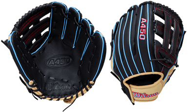 New Wilson A450 ADVISORY STAFF BB/SB Glove RH Throw None 11" 11347-WILWBW10397811