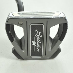 LEFT HANDED TaylorMade Spider EX Platinum Slant Neck 35" Putter Steel #204652