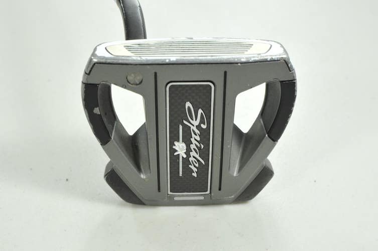 LEFT HANDED TaylorMade Spider EX Platinum Slant Neck 35" Putter Steel #204652