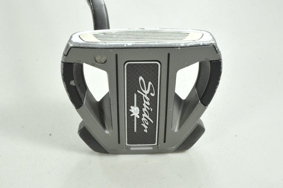 LEFT HANDED TaylorMade Spider EX Platinum Slant Neck 35" Putter Steel #204652