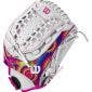 New Wilson FLASH RH Throw Fastpitch Gloves None 12" 11347-WILWBW10398712