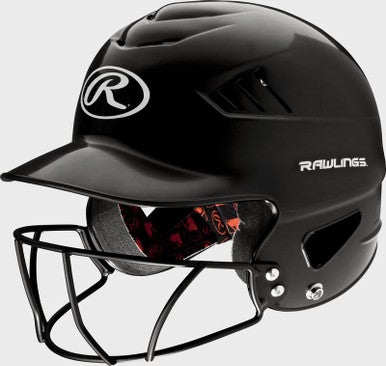 New COOLFLO HELMET W/MASK BLK 11347-RAWRCFHFG-B