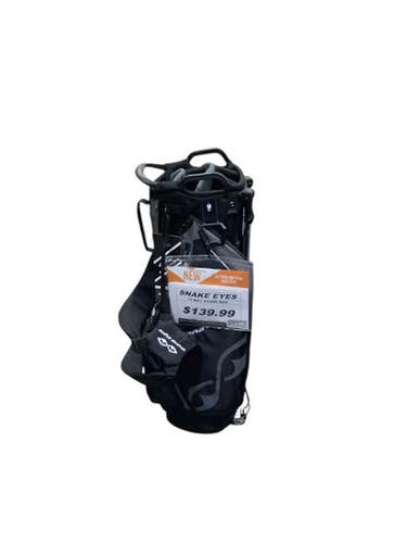 New SNAKE EYES STAND BAG BLK/GRY 11347-RCG840073468860