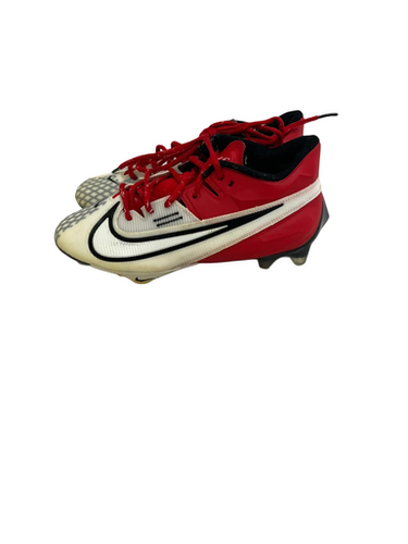 Used Nike VAPOR EDGE ELITE Adult FB Cleats Cardinal And White Senior 8 11692-S000142623