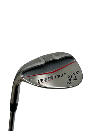 Used Callaway SUREOUT Golf Wedge Mens LH 58 Degree 11692-S000142688