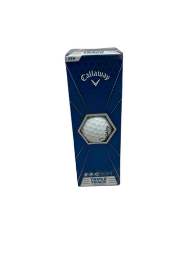 Used Callaway ERC SOFT TRIPLE TRACK 3 Ball - Golf Ball Sleeve White 11692-S000142691