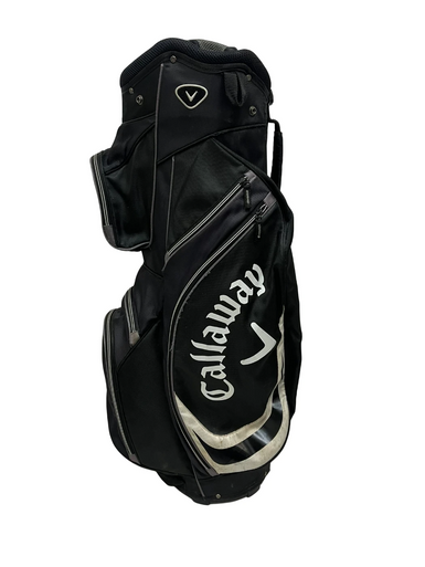 Used Callaway BLACK 14 WAY CART BAG Mens Cart Bag Black 11692-S000142730