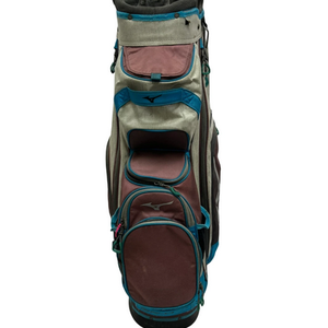 Used Mizuno CART BAG Mens Cart Bag Grey 11692-S000142731