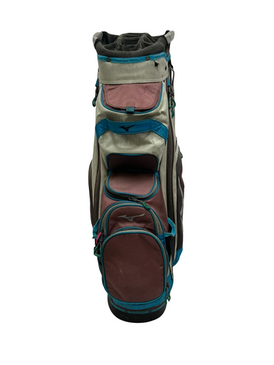 Used Mizuno CART BAG Mens Cart Bag Grey 11692-S000142731