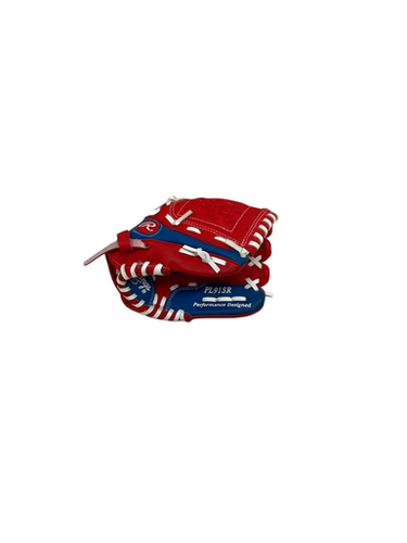 Used Rawlings PL91SR BB/SB Glove T-ball Red 9" 11692-S000142733