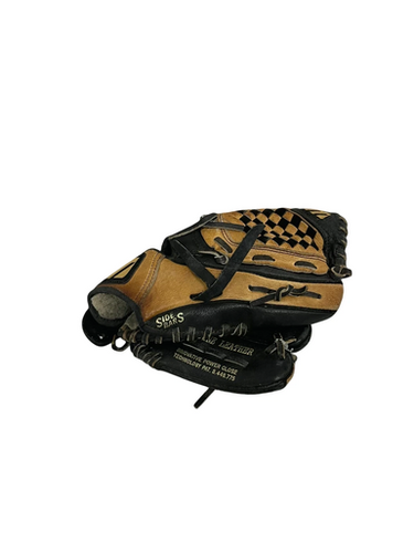 Used Mizuno BALLPARK BB/SB Glove T-ball Black 10" 11692-S000142736