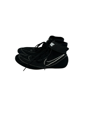 Used Nike SPEED SWEEP Wrestling Shoes Black Senior 11 11692-S000142746