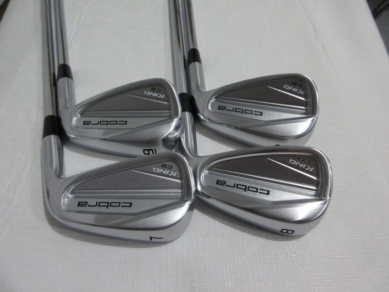 Cobra King CB Forged Iron Set - 7-PW - S300 Stiff Steel +0.25" Long - MINT/NEW
