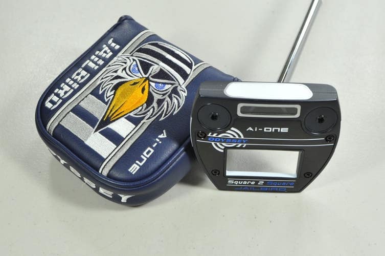 Odyssey Ai-ONE Square 2 Square Jailbird 34" Putter Right SL 90 Steel # 204674