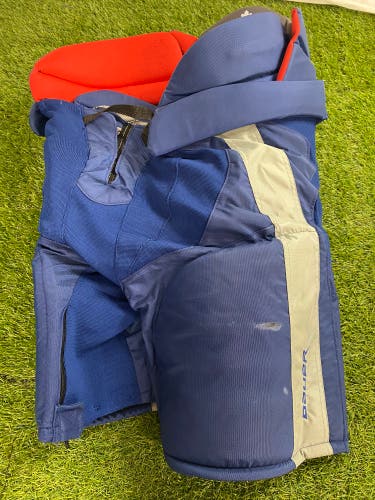 Maple Leafs Senior Large Bauer Vapor APX2 Hockey Goalie Pants Pro Stock (Used)
