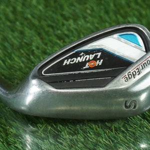 TOUR EDGE HOT LAUNCH SAND WEDGE "S" LIGHT WEIGHT STEEL UNIFLEX SHAFT RH ~ LOOK!!