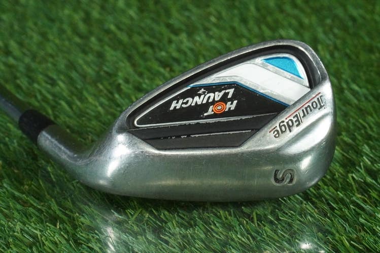 TOUR EDGE HOT LAUNCH SAND WEDGE "S" LIGHT WEIGHT STEEL UNIFLEX SHAFT RH ~ LOOK!!