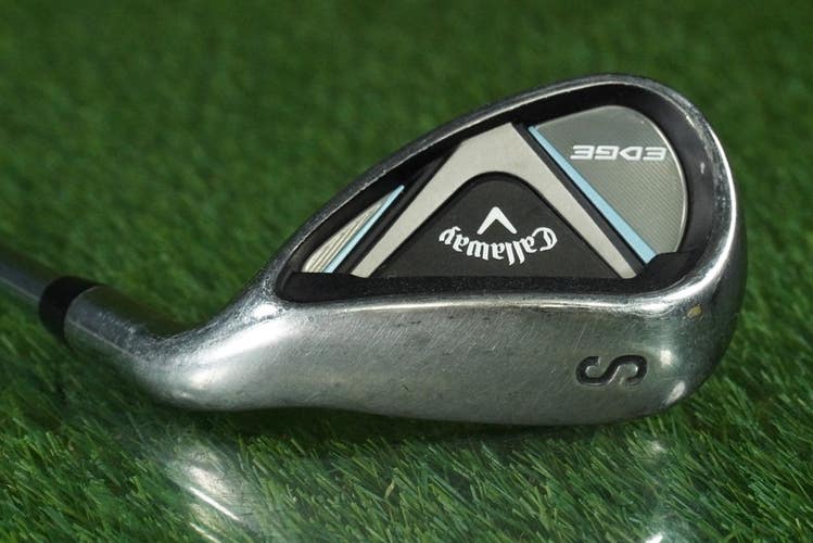 CALLAWAY EDGE SAND WEDGE "S" STEEL REGULAR FLEX RH ~ LOOK!!