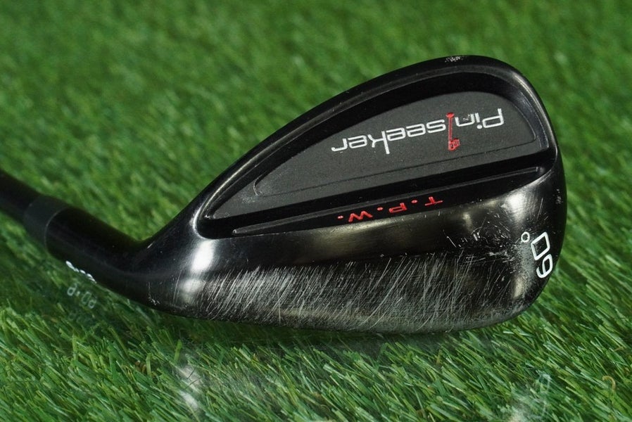 PINSEEKER T.P.W. LOB WEDGE SCORING SYSTEM GRAPHITE SHAFT RH 60 / 6 ~ LOOK!!