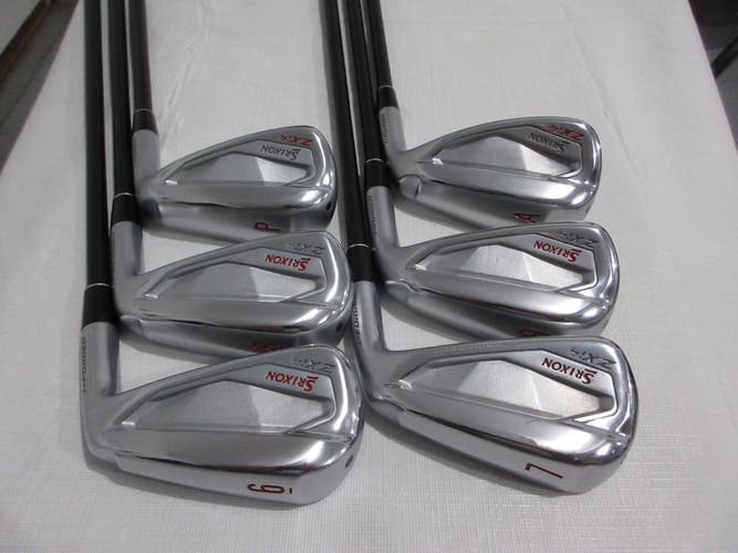 Srixon ZXi4 Iron Set - 6-PW, AW - KBS PGI 60 Regular Flex Graphite +0.5" Long