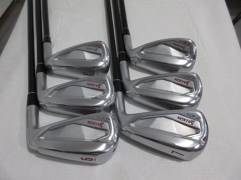 Srixon ZXi4 Iron Set - 6-PW, AW - KBS PGI 60 Regular Flex Graphite +0.5" Long