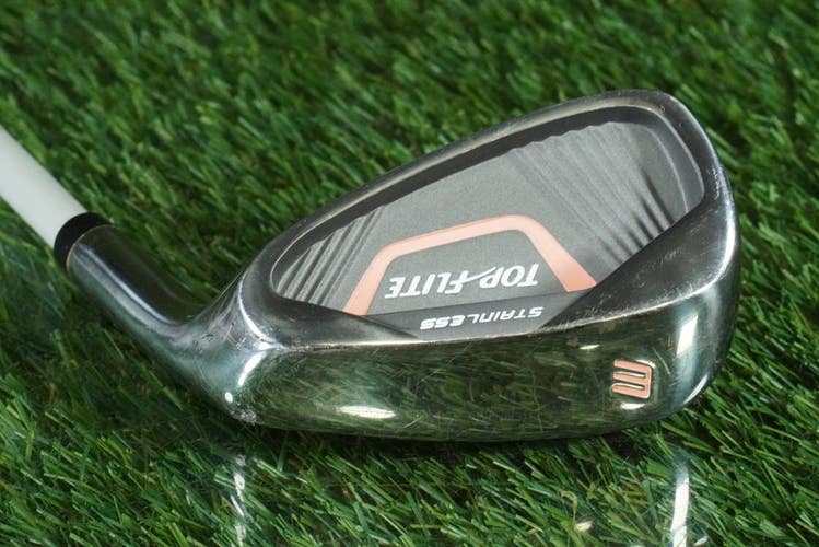 TOP FLITE STAINLESS PITCHING WEDGE "W" GRAPHITE LADIES WOMEN'S FLEX RH ~ LOOK!!