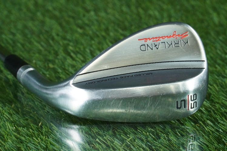 KIRKLAND SIGNATURE 56 SAND WEDGE "S" STEEL SHAFT RH ~ LOOK!!