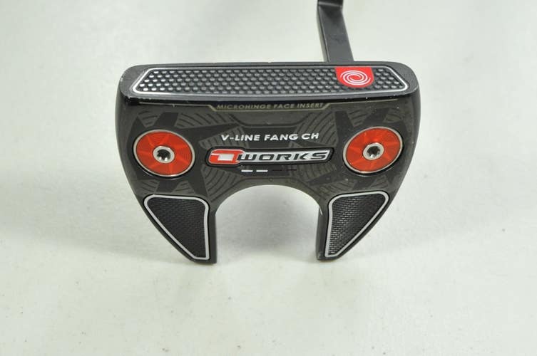 Odyssey O-Works V-Line Fang CH 35" Putter Right Steel # 204404
