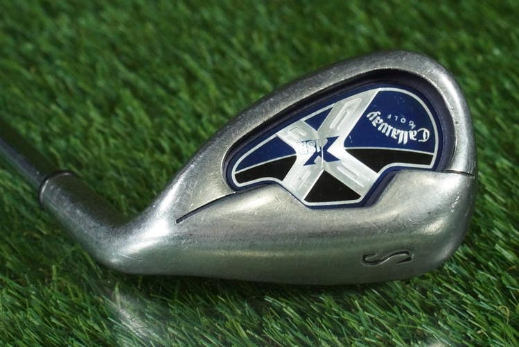 CALLAWAY X18R SAND WEDGE "S" TRUE TEMPER UNIFLEX STEEL RH ~ LOOK!!