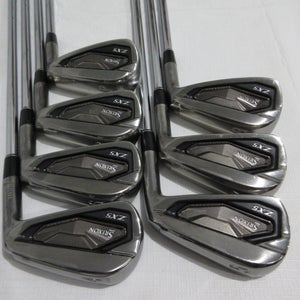 Srixon ZX5 MKII Black Iron Set - 4-PW - NS Pro 950GH Stiff Flex Steel +0.5" Long