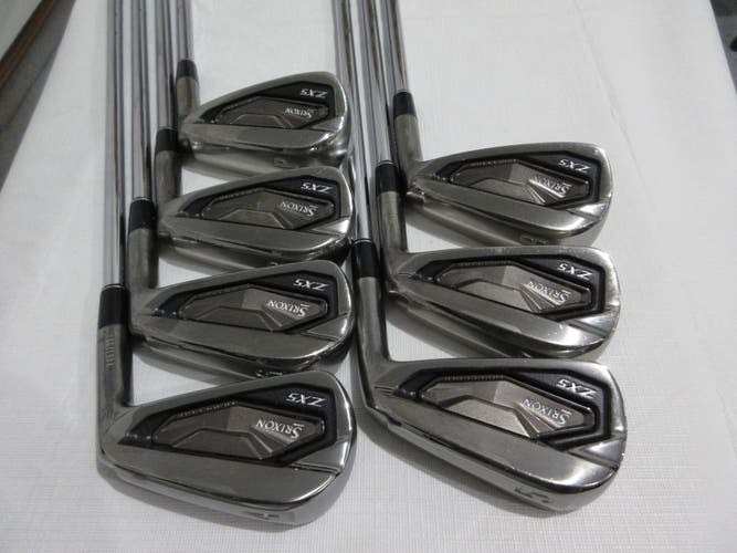 Srixon ZX5 MKII Black Iron Set - 4-PW - NS Pro 950GH Stiff Flex Steel +0.5" Long